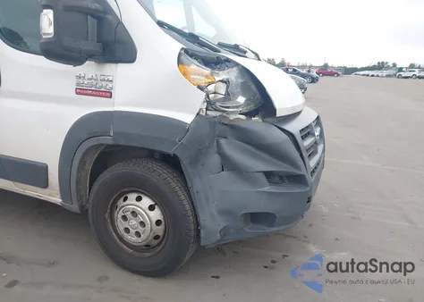 2018 Ram Promaster 2500 High Roof 159 Wb из США, поврежденный, VIN 3C6TRVDG9JE129426